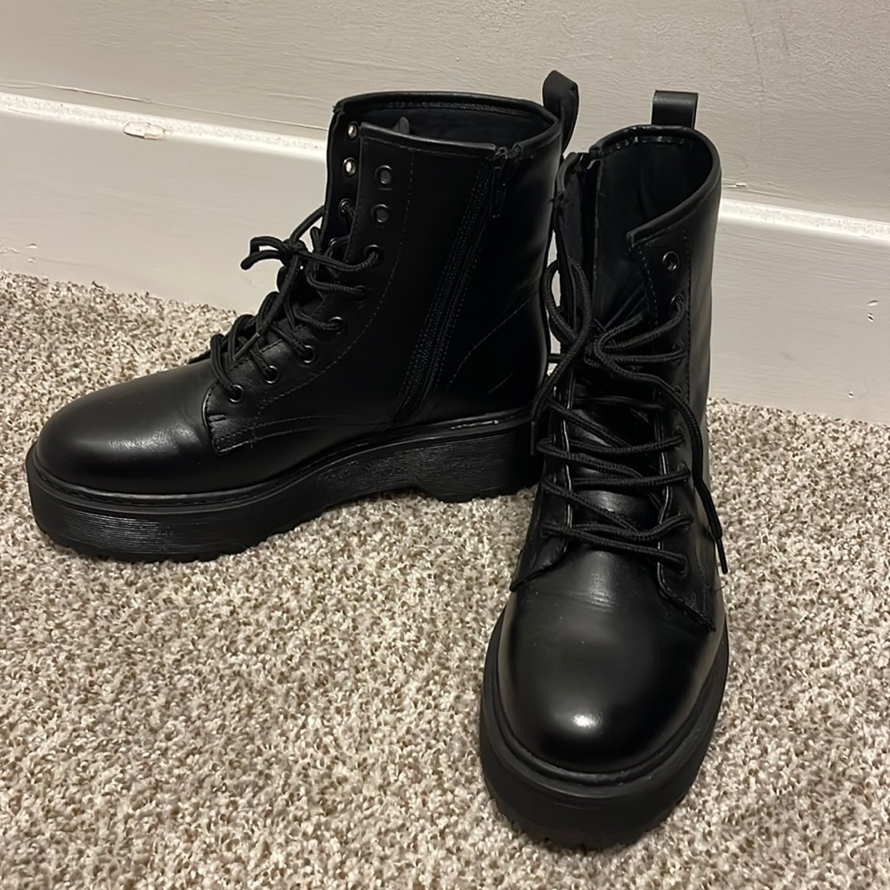 Brand New! Black Combat Boots